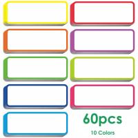 ราคา ป้ายแม่เหล็กแห้งลบแท็กแผ่นชื่อที่นำกลับมาใช้ใหม่ได้9 10สีเทปกาวสองหน้าแม่เหล็กยืดหยุ่นสำหรับไวท์บอร์ดล็อกเกอร์ตู้เย็นเก็บเครื่องมือในห้องเรียนสำนักงานบ้าน3 2 X 1 2 แต่ละอัน (19662342503)