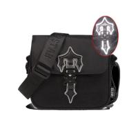 ราคา Trapstar กระเป๋าแบรนด์ยอดนิยมสำหรับผู้ชายและผู้หญิงราคาต่อหน่วยกระเป๋าสะพายข้างกระเป๋า Messenger สไตล์ระเบิด (21714590457)