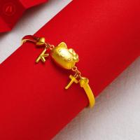 ราคา XTเครื่องประดับเกาหลี24Kสร้อยข้อมือKTแมวปรับแฟชั่นผู้หญิงชุบทอง (4374290028)