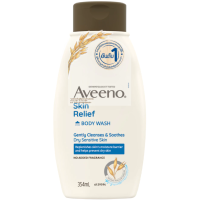 ราคา Aveeno Skin Relief Body Wash อาวีโน่ ครีมอาบน้ำ อ่อนโยน สำหรับผิวบอบบาง ผิวแพ้ง่าย ขนาด 354 ml (22847224214)