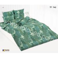 ราคา TOTO GOOD ผ้าปูที่นอนโตโต้ ลายธรรมดา ขนาด 3 5 5 6 ฟุต รหัสสินค้า TT742 ลายดอกไม้ สีเขียว มรกต เฉพาะชุดผ้าปูไม่รวมผ้านวม สำหรับที่นอนสูง 10 นิ้ว (21858106003)