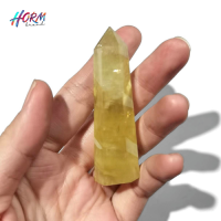 ราคา 5 8cm หิน ซิทริน ฺฺCitrine แท้100 หินขัดเงา ทรงแท่งเหลี่ยม (21469243208)