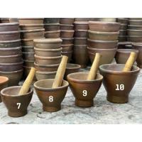 ราคา ครก ครกหินทราย ครกส้มตำ ครกหินทรายขนาด 7 นิ้ว 9 นิ้ว 10 นิ้ว (20376674259)