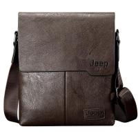 ราคา กระเป๋าสะพายธุรกิจหนังผู้ชาย Crossbody Bags กระเป๋าสะพายข้าง ทรงวินเทจหนังสวย กระเป๋าสะพายธุรกิจหนังผู้ชาย (22428328251)