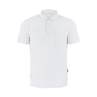 ราคา S 2XL FBT เสื้อโปโล สีล้วน มีกระเป๋า เสื้อโปโลคอปกแขนสั้น สีพื้น รหัส 12460 (16416688302)