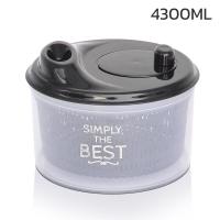 ราคา ที่สลัดน้ำออกจากผัก ที่ล้างผัก ตะแกรงสลัดน้ำผัก Salad Spinner ล้างผักง่ายใน 10วิ ขนาด 24x24x18cm ความจุ 4 3ลิตร Lets cook (21986569742)