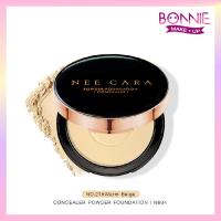 ราคา นีคาร่า แป้งพัฟ แป้งผสมรองพื้น แป้ง พัฟ แป้งตลับ N604 NEE CARA POWDER CAKE SPF 25 (564312945)