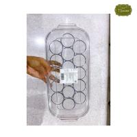 ราคา KECH กล่องใส่ไข่ 16 ฟอง กล่องถนอมไข่ ที่เก็บไข่ ถาดใส่ไข่ กล่องใส่ไข่ ที่ใส่ไข่ Egg Storage กล่องใส่ไข่เบอร์0 วางซ้อนได้ มีฝาปิด เข้าตู้เย็นได้ (15163140136)