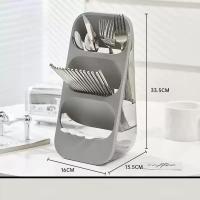 ราคา กล่องเก็บช้อนส้อม กล่องช้อนส้อม ที่ใส่ช้อนส้อม กล่องปากกา ชั้นวางมินิมอล (22734133398)