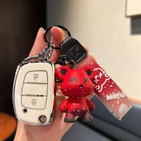 ราคา 2ปุ่ม เคสกุญแจ Hyundai H1 ปลอกกุญแจรถยนต์ แบบพับได้ สําหรับ hyundai H1 พวงกุญแจ H1 (22947461150)
