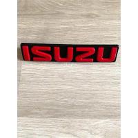 ราคา โลโก้ ISUZU D MAX ติดกระจัง 2007 2011ขนาด17 4x3 4cm สีแดง มีขา (20729514935)