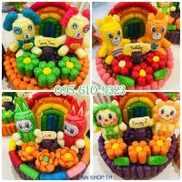 ราคา ฟรีธ ปเทียน กระทงแฟนตาซี โคตรใหญ่ ฐาน10นิ้วหรือ25ซม แบบการ์ตูน แคร์แบร์ หมีเนย ลาบูบู้ กระต่าย กบ ไก่ คละแบบ ย่อยสลายได้ กระทงอาหารปลา ธรรมชาติ รักษ์โลก ฟรีธูปเทียน (23082763082)