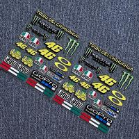 ราคา สะท้อนแสง AGV สติ๊กเกอร์ไดร์เวอร์ AGV K3 PISTA เลนส์สติ๊กเกอร์ Rossi 46เต่าขนาดเล็กหมวกกันน็อคเลนส์รวมกันสติ๊กเกอร์ (18480788592)