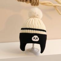 ราคา หมวกเสื้อถักไหมพรมขนแกะรูปหมีแพนด้าน่ารักสำหรับเด็กหมวกปิดหูหมวกเครื่องป้องกันหูสำหรับเด็กวัยหัดเดินหมวกเด็กผู้หญิง (22558101651)