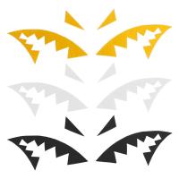 ราคา AutoRobe เสาอากาศติดรถยนต์1คู่สร้างสรรค์ครีบฉลามสติกเกอร์สะท้อนแสงติดรถยนต์ปากฉลามสติ๊กเกอร์ไวนิลติดรถยนต์อเนกประสงค์ (18985193902)