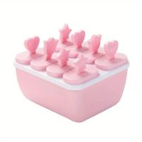 ราคา เครื่องทำไอศกรีมแบบทำมือแม่พิมพ์ไอศครีมแท่งไอศกรีมพร้อมกล่องไม้พลาสติกแม่พิมพ์ทำไอศครีมแกดเจ็ตสำหรับครัวถาดน้ำแข็งก้อน (21718755513)