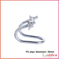ราคา Golden อุปกรณ์ที่ล็อคท่อเหล็ก รูปตัวยู ตัวล็อคเหล็ก ใช้ในฟาร์ม แคลมป์รัดท่อ Galvanized Steel Pipe Clip (21256402712)