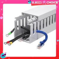 ราคา รางวายดัก WIRE DUCTแบบโปร่ง ยาว50cm2ชิ้น 1คำสั่งซื้อมี2ชิ้น รางเก็บสายไฟ สีเทา รางเก็บสายไฟแบบโปร่ง รางครอบสายไฟ (22636665184)