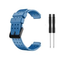 ราคา สายนาฬิกาข้อมือซิลิโคนนิ่ม20มม สายนาฬิกาข้อมือสำหรับ Garmin Approach S20 Forerunner 220 230 235 630 620 735 (16944220303)