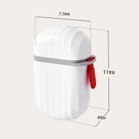ราคา กล่องเก็บสบู่แบบพกพาที่ปิดสนิทพร้อมจานใส่สบู่แบบพกพาที่วางสบู่กันน้ำถาดวางสบู่ที่จัดระเบียบในห้องน้ำสำหรับการเดินทางกลางแจ้ง (23052689297)