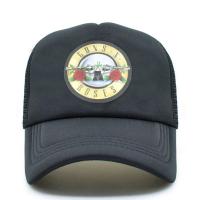 ราคา s N Roses Led Zeppelin The Beatles หมวกเบสบอล hip hop ROCK CAP Trucker CAP (22814421129)