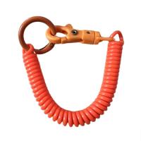 ราคา พวงกุญแจเกลียวยืดหดได้พวงกุญแจขดลวดสปริงพวงกุญแจพับเก็บได้พวงกุญแจหลากกุญแจโลหะผสมสังกะสีสำหรับกระเป๋าเป้ (21938366967)