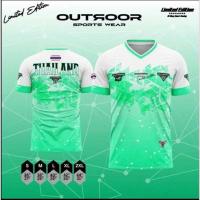 ราคา OUTDOOR เสื้อกีฬาคอวี พร้อมส่ง 6 สี ผ้าไมโครนุ่มลื่น (22985976108)
