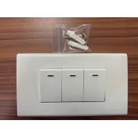 ราคา ช้าง ปลั๊กไฟ สวิตช์ไฟ ชุดสวิตช์ไฟบ้าน ชุดปลั๊กไฟบ้าน สำเร็จรูป ครบชุด พร้อมหน้ากากและบล็อกลอยสีขาว เข้าสายไฟแบบเสียบ ของแท้ (10194731375)