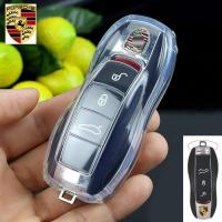 ราคา ปลอกกุญแจรถย PORSCHE ที่ใส่กุญแจรถ Cayenne Taycan Macan 911 Boxster Panamera พวงกุญแจ (22803591352)