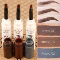 ราคา 5068 เจลเขียนคิ้ว เจลคิ้วกันน้ำ NOVO BEAUTY EYEBROW GEL 3g (16194594580)