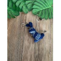 ราคา พวงกุญแจผ้าครามกระต่าย หลากหลายแบบ ขนาด 11 8 ซม สินค้า OTOP ตกแต่งกระเป๋า (22592990624)