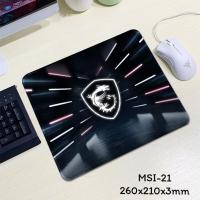 ราคา MSIแผ่นรองเมาส์ ขนาด 26x21mm หนา 3mm (22686217409)