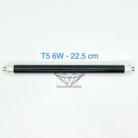 ราคา ขาชุด blacklight T5 6W หลอด ราง และเฉพาะหลอด T5 6W แบล็คไลท์ blacklight ใช้ ดักยุง ล่อยุง ล่อแมลง แสงม่วง (20870080100)