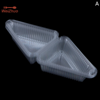 ราคา WeiZhuo กล่องชีสเค้กทรงสี่เหลี่ยมสามเหลี่ยม10ชิ้นกล่องใส่เค้กกล่องเค้ก DIY ที่เก็บคัพเค้กสำหรับงานเลี้ยงเบเกอรี่งานแต่งงาน (22555259013)