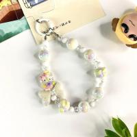 ราคา พร้อมส่ง สายคล้องโทรศัพท์มือถือเชือกห้อยโทรศัพท์อะคริลิคแฮนด์เมดแหวนห้อยตุ๊กตาลูกปัด พวงกุญแจลูกปัดห้อยโทรศัพท์ ห้อยกระเป๋ามือถือ คล้องพวงกุญแจต่างๆ แฟชั่น เรซิ่น สีอะคริลิคมุก แถมแผ่นใสห้อย (22720454