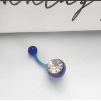 ราคา 1ชิ้น จิวสะดือซิลิโคนเรืองแสง พลาสติกแฟชั่น น้ำหนักเบาหนา1 6มม (22835184203)