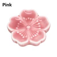ราคา PETIYOUZA น่ารัก เครื่องใช้บนโต๊ะอาหาร ช้อนส้อมตะเกียบที่วางตะเกียบ ดอกซากุระ สีสัน ที่ใส่ตะเกียบ เซรามิก (21944566843)