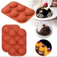 ราคา พิมพ์ลูกส้ม แม่พิมพ์ซิลิโคนวงกลม แม่พิมพ์ซิลิโคนทรงกลม พิมพ์วุ้น พิมพ์ขนม พิมพ์ชอคโกแลต พิมพ์ครึ่งวงกลม พิมพ์ส้ม (17572884871)