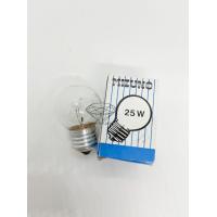 ราคา หลอดไส้ทังสเตน หลอดโคมไฟ หลอดปิงปอง G40 ขั้ว E27 ขนาด 25W มีทั้งแบบสีใส และแบบสีขุ่น (20910826050)