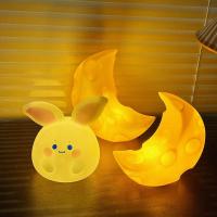 ราคา ไฟรูปกระต่ายไฟ LED กลางคืนสุดสร้างสรรค์ตกแต่งโคมไฟกลางคืนตั้งโต๊ะโคมไฟหัวเตียง (22449621597)