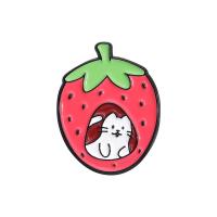 ราคา เข็มกลัดเคลือบรูปแมวผลไม้รูปการ์ตูนป้ายกระเป๋าเป้สะพายหลังแมวสีขาวน่ารัก (21045631117)