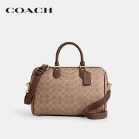 ราคา COACH กระเป๋าถือผู้หญิงรุ่น Rowan Large Satchel Bag In Signature Canvas CV959 IMXHE สีน้ำตาล (22821216263)