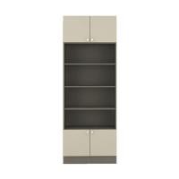 ราคา SB Design Square KONCEPT FURNITURE ตู้เก็บของ ขนาด 80 ซม รุ่น Contini Plus สีครีม Mid Gloss 80x45x220 ซม (22042663015)