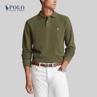 ราคา Polo Ralph Lauren เสื้อโปโลผู้ชาย Custom Slim Long Sleeve Polo รุ่น MNPOKNI16823484 สีเขียว (21956243317)