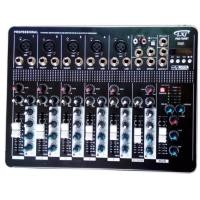 ราคา มิกเซอร์ บลูทูธ สเตอริโอมิกเซอร์7ช่องแต่งเสียง BLUETOOTH USB MP3 DIGITAL EFFECT MIXER (517072631)