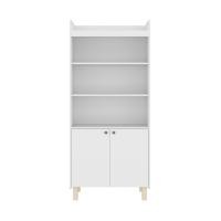 ราคา Koncept Furniture ตู้สูง ขนาด 80 ซม รุ่น Mona สีขาว 80x45x180 ซม (22728858126)