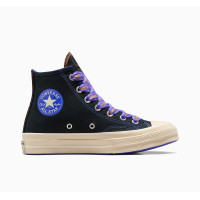 ราคา CONVERSE รองเท้าผ้าใบ รุ่น CHUCK 70 CONVERSE RIBBON HI BLACK ผู้หญิง A07976CF H3BKXX (22625399622)