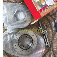 ราคา จานเบรคหน้า เซาะร่อง Runstop Toyota Commuter ปี 2007 2018 ขนาด 285 มิล 1 คู่ 2 ชิ้น (16458276468)