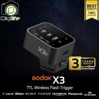 ราคา Godox Trigger X3 Touch Screen TTL Wireless Flash Trigger 2 4GHz รับประกันศูนย์ Godox Thailand 3ปี (21778910338)