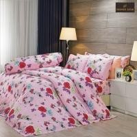 ราคา Premier Satin ชุดเซท ผ้าปูที่นอน3 5 ฟุต ผ้าปูที่นอน5ฟุต และ ผ้าปูทีนอน 6 ฟุต ผ้านวม (23122885248)